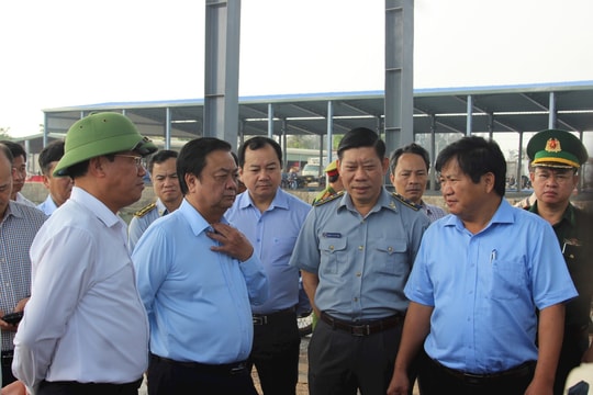 Bộ trưởng Bộ NN&PTNT Lê Minh Hoan làm việc với UBND tỉnh Bình Định