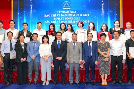Báo Công lý đoạt giải A Giải Báo chí về Bảo hiểm năm 2023