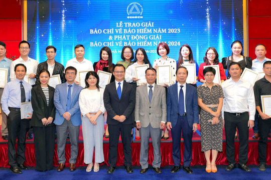 Báo Công lý đạt giải A Giải Báo chí về Bảo hiểm năm 2023