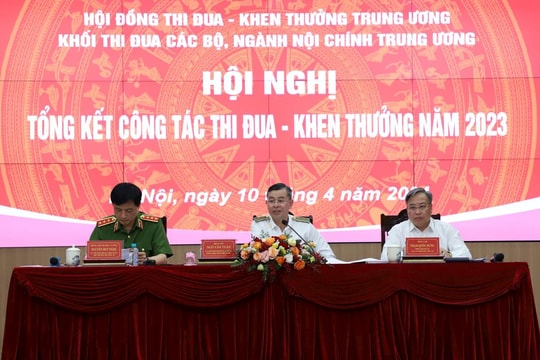 Thi đua trong Khối các Bộ, ngành Nội chính Trung ương: Bám sát nhiệm vụ chính trị, chuyên môn