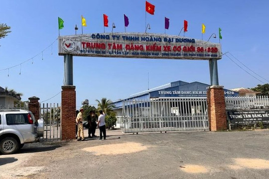 Hai cấp phó Trung tâm Đăng kiểm 86-02D Bình Thuận bị bắt