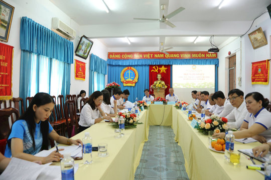 Cụm thi đua số VII TAND nêu cao khẩu hiệu “Chất lượng, kỷ cương, nêu gương, hiệu quả”