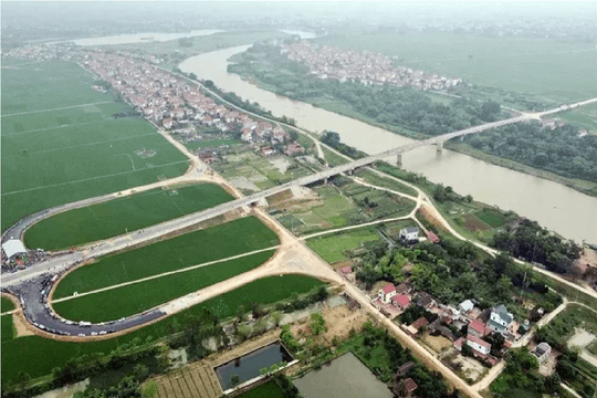 Thông xe kỹ thuật đường kết nối cầu vượt Xuân Cẩm