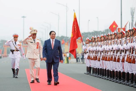 Xây dựng lực lượng Cảnh sát cơ động trong sạch, vững mạnh, chính quy, tinh nhuệ, tiến thẳng lên hiện đại