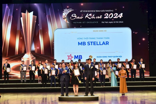 MB được vinh danh tại giải thưởng Sao Khuê 2024
