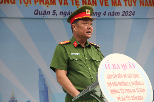 Xây dựng địa bàn không tội phạm và tệ nạn ma túy