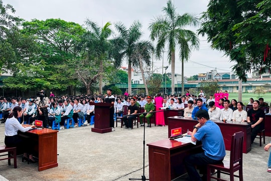 Tuyên truyền pháp luật cho gần 1.000 thanh thiếu niên