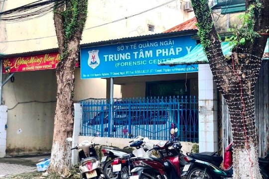 Thay đổi thời gian xét xử Giám đốc Trung tâm pháp y tỉnh Quảng Ngãi