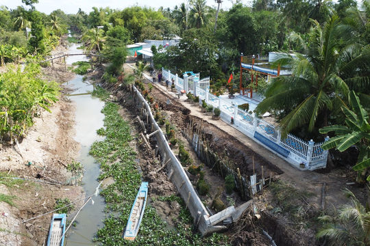 Cà Mau công bố tình huống khẩn cấp về hạn hán