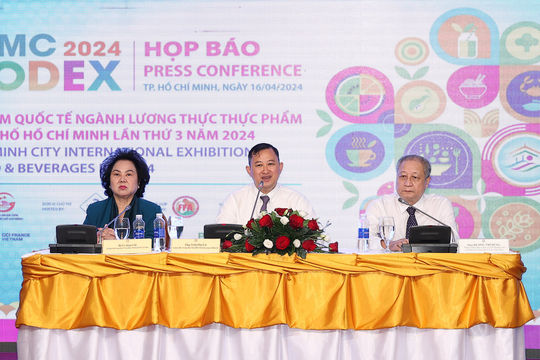 500 gian hàng góp mặt tại Triển lãm ngành lương thực thực phẩm