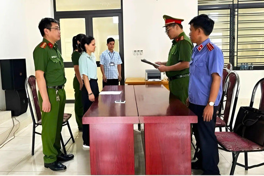 Khởi tố nữ kế toán Ban Quản lý đầu tư xây dựng huyện Ba Bể