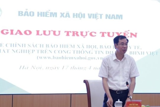 BHXH Việt Nam: Giao lưu trực tuyến về chính sách BHXH, BHYT, BHTN