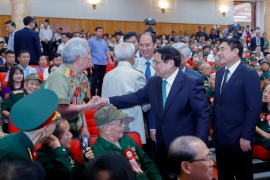 Thủ tướng dự gặp mặt, tri ân những người trực tiếp tham gia Chiến dịch Điện Biên Phủ