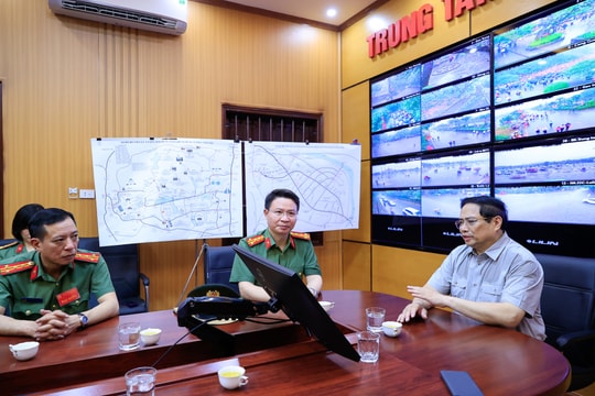 Thủ tướng làm việc với Công an Phú Thọ, thúc đẩy triển khai Đề án 06