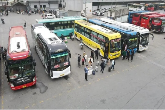 Hà Nội: Các bến xe tăng cường hơn 700 lượt xe dịp lễ 30/4 - 1/5