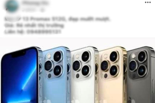 Lừa mua bán điện thoại, chiếm đoạt tiền của nhiều người