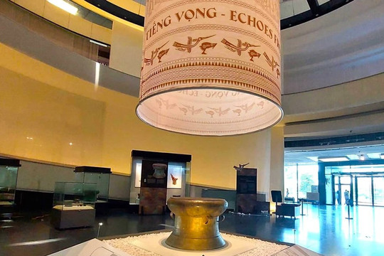 Trưng bày 'Tiếng vọng' giới thiệu tài liệu, hiện vật thời kỳ Văn hóa Đông Sơn