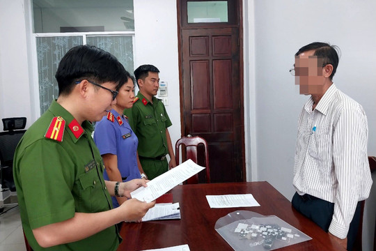 Tạm giam cán bộ Sở Y tế Bà Rịa - Vũng Tàu