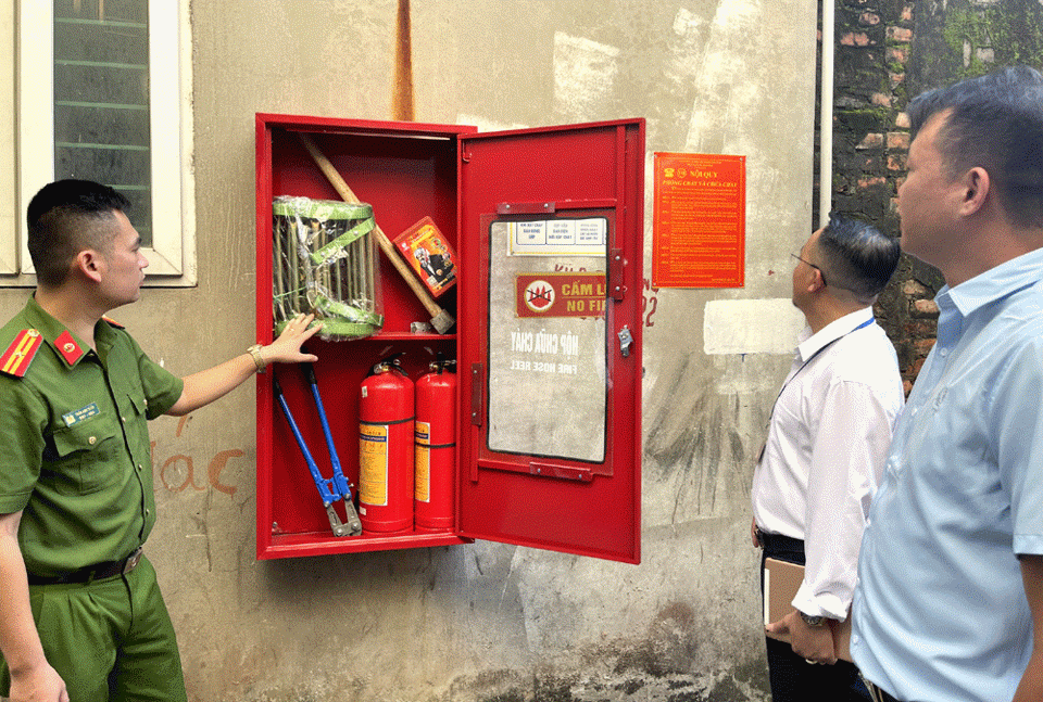 Kiểm tra, xử lý dứt điểm vi phạm về phòng cháy, chữa cháy trên địa bàn Hà Nội