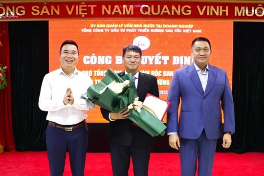 Ông Đặng Hoài Nam giữ chức vụ Phó Tổng Giám đốc VEC
