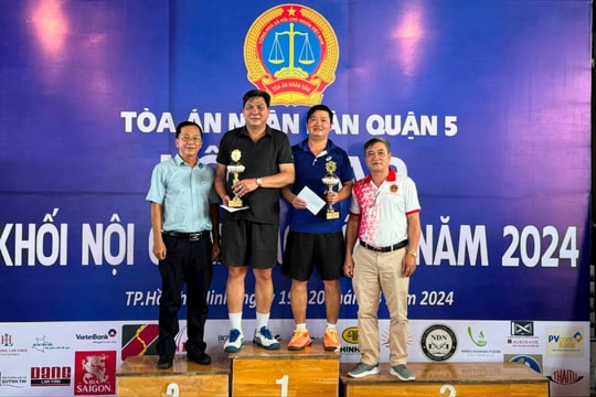 Sôi động Hội thao khối nội chính mở rộng năm 2024