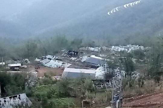 Sơn La: Gần 340 ngôi nhà thiệt hại nặng do dông lốc gây ra