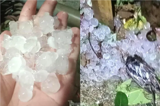 Lạng Sơn: Mưa đá trong đêm, hơn 230 ngôi nhà bị hư hỏng nặng