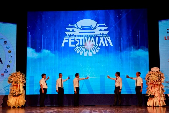 Khai mạc Festival Sinh viên kiến trúc toàn quốc lần thứ 14 tại Huế