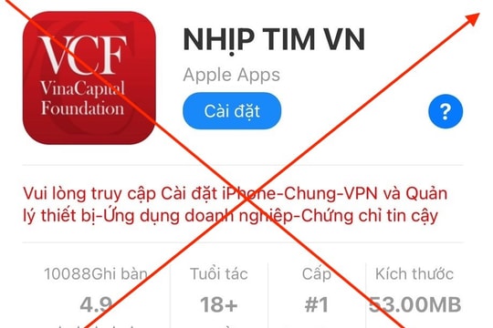 Cảnh báo lừa đảo về chương trình "Nhịp tim Việt Nam"