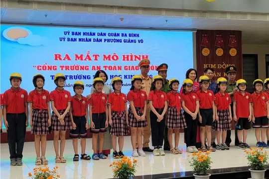 Hà Nội: Đồng loạt triển khai “Cổng trường an toàn giao thông”