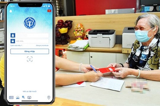 Từ tháng 5, thí điểm chi trả lương hưu qua tài khoản
