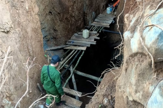 Nhức nhối nạn khai thác vàng trái phép ở khu vực hẻo lánh xứ Thanh