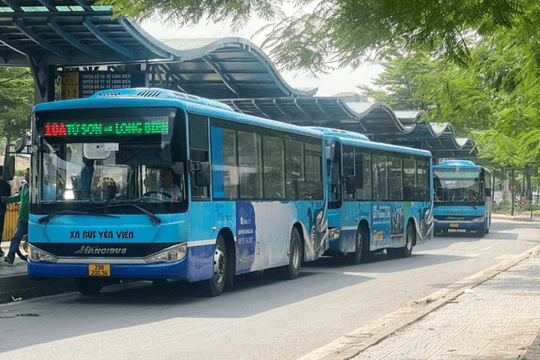 Transerco tăng bus phục vụ nhân dân đi lại ngày lễ
