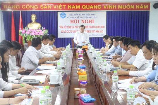 BHXH Bạc Liêu: Phát triển người tham gia BHXH, BHYT thông qua các Tổ chức dịch vụ thu