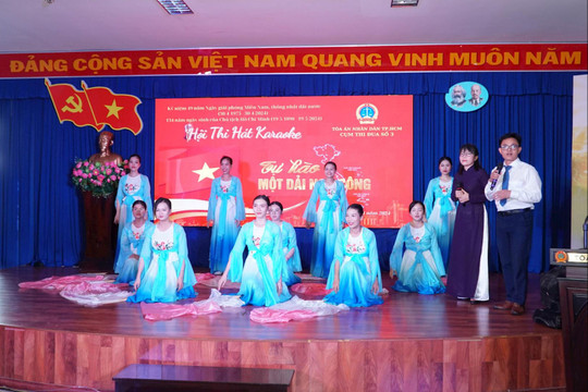 Sôi nổi Hội thi hát karaoke năm 2024