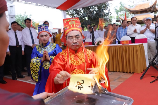 Lễ hội Đền thờ Lê Văn Hưu năm 2024