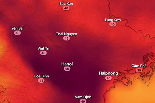 Cả nước nắng, miền Bắc có nơi 40 độ
