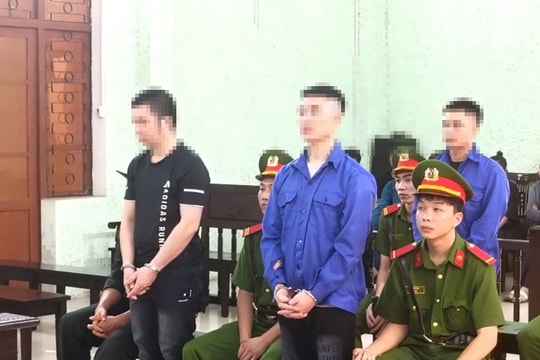 Ba bị cáo lĩnh án vì ma túy