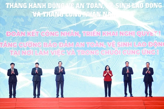 Lễ phát động Tháng Hành động về ATVSLĐ và Tháng Công nhân năm 2024