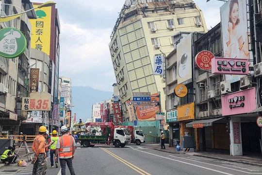 Đài Loan lại rung chuyển bởi động đất