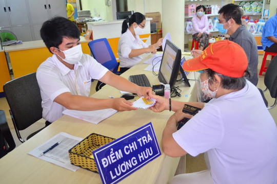 Chi trả lương hưu, trợ cấp ngay sau kỳ nghỉ lễ