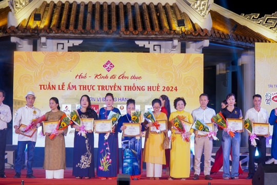 Khai mạc Tuần lễ ẩm thực truyền thống Huế 2024
