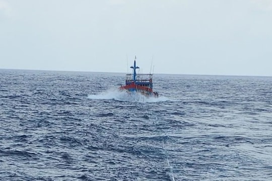 Tìm thấy thi thể chủ tàu cá gặp nạn trên biển