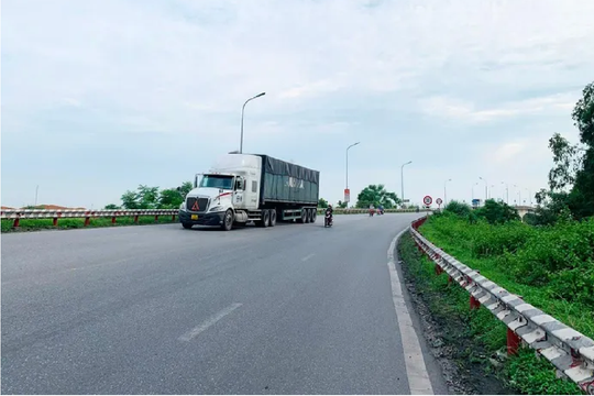 Đường kết nối Quốc lộ 17B với cầu Dinh được đầu tư gần 250 tỷ đồng