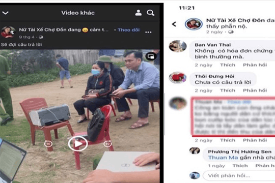 Phạt người xúc phạm lực lượng chức năng trên Facebook