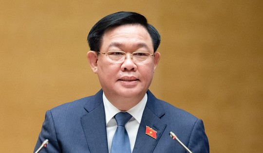 Miễn nhiệm chức vụ Chủ tịch Quốc hội đối với ông Vương Đình Huệ