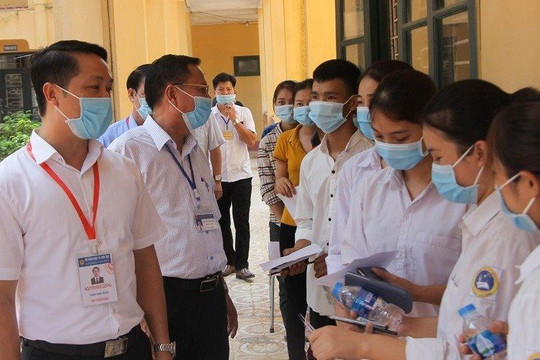 Lập 63 đoàn kiểm tra công tác coi thi tốt nghiệp phổ thông