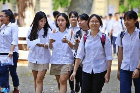 Hà Nội công bố cấu trúc và đề minh họa kỳ thi tuyển sinh vào lớp 10