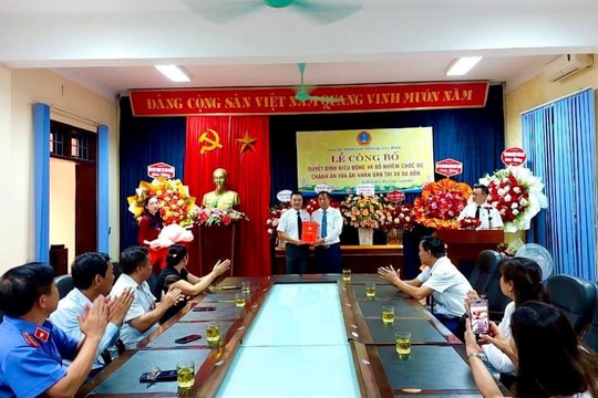 Điều động, bổ nhiệm Chánh án TAND thị xã Ba Đồn