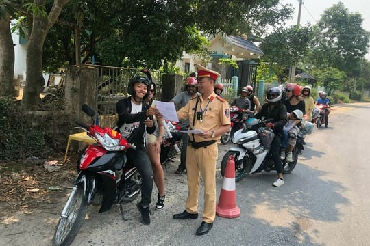 Hà Giang phát hiện, xử lý hơn 1.000 trường hợp vi phạm Luật Giao thông